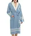 gevoerde hamam badjas Krem Sultan air blue