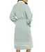 gevoerde hamam badjas Krem Sultan mint