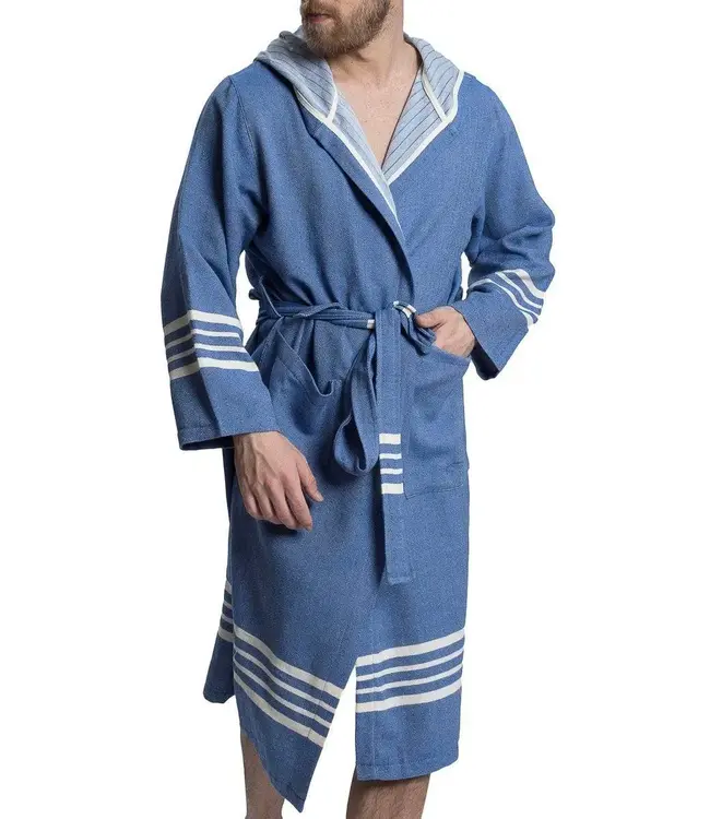hamam badjas Sun heren royal blue