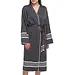 hamam badjas Krem Sultan black met farmer stitch