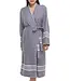 hamam badjas Krem Sultan dark grey met farmer stitch