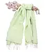 Call it Fouta! hamamdoek Honeycomb anise green 200x100cm