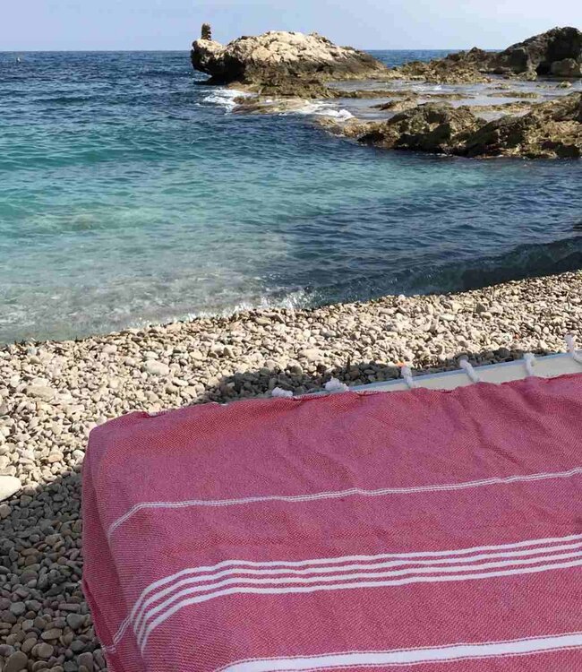 hammam strandlaken tulp 220x160cm