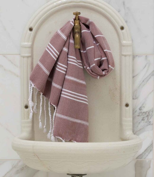 hamam handdoek chocolade 100x50cm