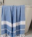 hamamdoek Honingraat blauw 170x100cm