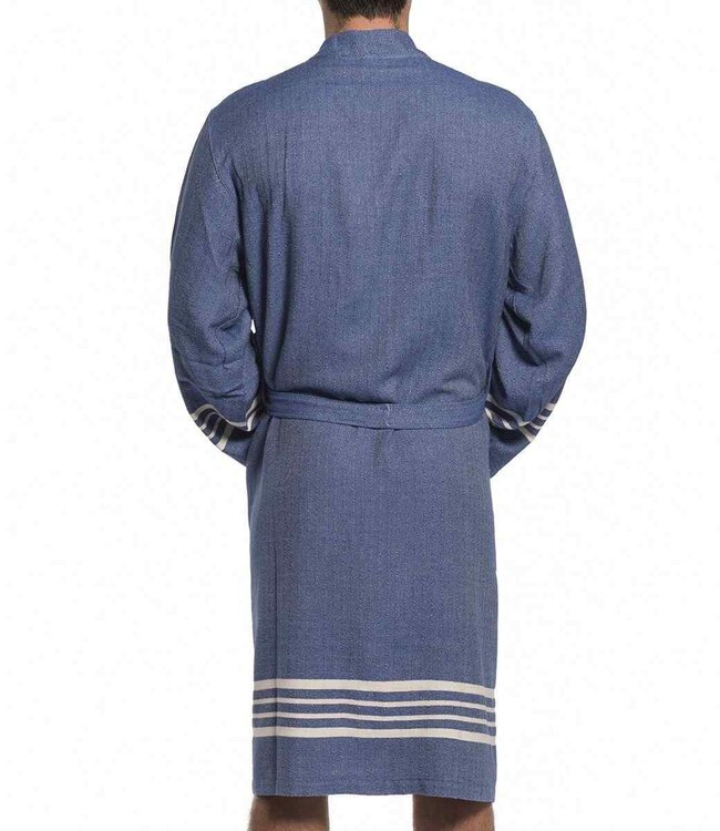 hamam badjas Krem Sultan navy