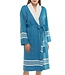 gevoerde hamam badjas Krem Sultan petrol blue