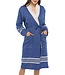 gevoerde hamam badjas Krem Sultan royal blue