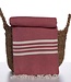 hamamdoek Krem Sultan XXL dusty rose 220x170cm