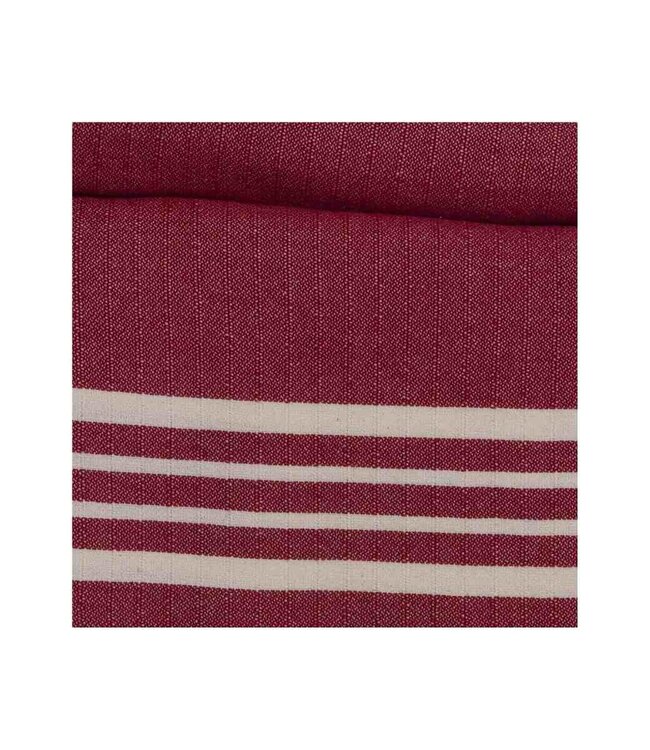 hamamdoek Krem Sultan XXL bordeaux 220x170cm
