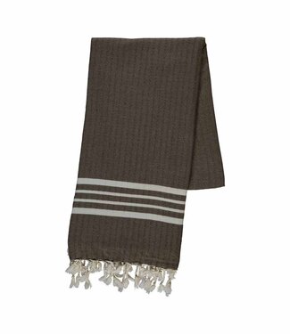 Lalay hamamdoek Krem Sultan khaki Lalay hamamdoek Krem Sultan khaki