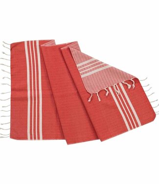 Lalay gastendoek Krem Sultan red