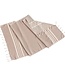 gastendoek Krem Sultan taupe 30x50cm