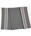 gastendoek Krem Sultan dark grey 30x50cm