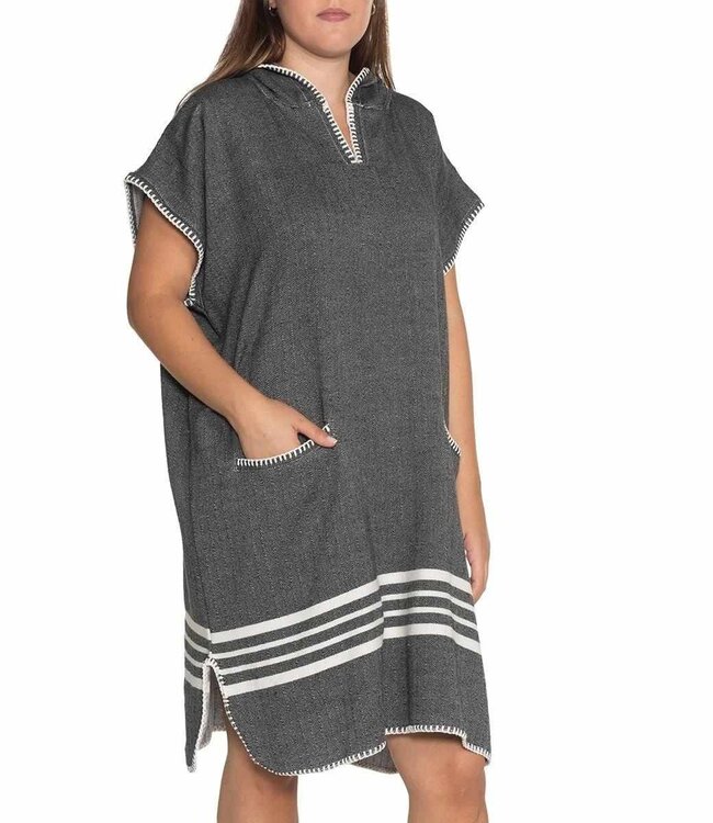 strandponcho Sultan black
