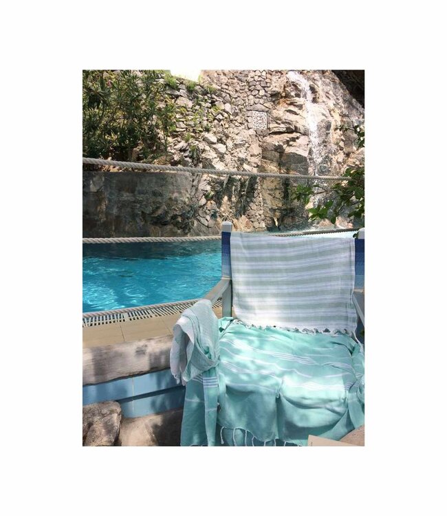 pareo grijsgroen 180x100cm