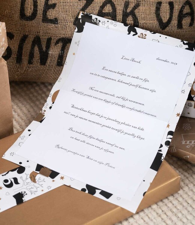 Sinterklaasgedicht bij jouw wellnesscadeau