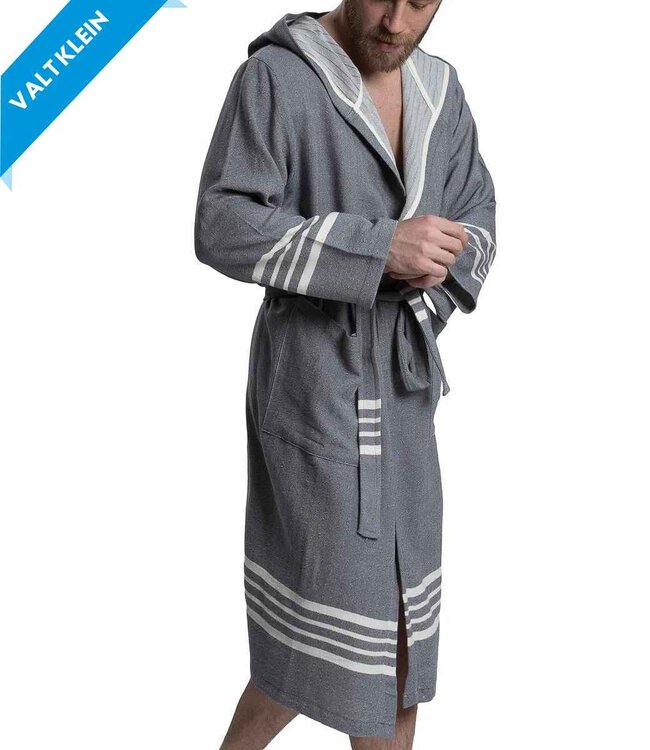 hamam badjas Sun heren dark grey