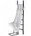 hamamdoek Diafana anthracite 180x95cm