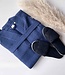 Hamams own wafel kimono badjas navy onesize (S/M)