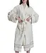 hamam badjas Krem Sultan natural taupe met farmer stitch