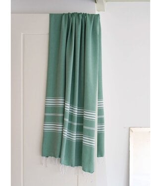 Ottomania hamamdoek XL smaragdgroen