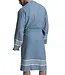 hamam badjas Krem Sultan air blue met farmer stitch