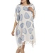 Boho strandtuniek air blue