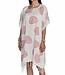 Boho strandtuniek bordeaux