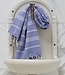 hamam handdoek korenbloemblauw 100x50cm