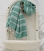 hamam handdoek smaragdgroen 100x50cm