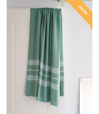 Ottomania hamamdoek XL smaragdgroen