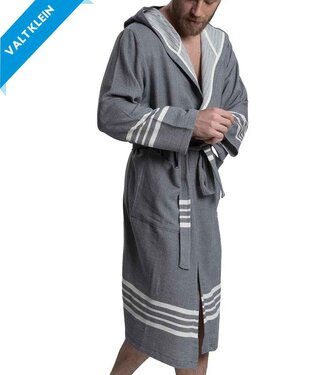 Lalay hamam badjas Sun heren taupe