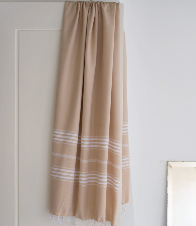 hamamdoek XL zand 210x100cm