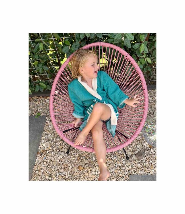 hamam kinderbadjas petrol