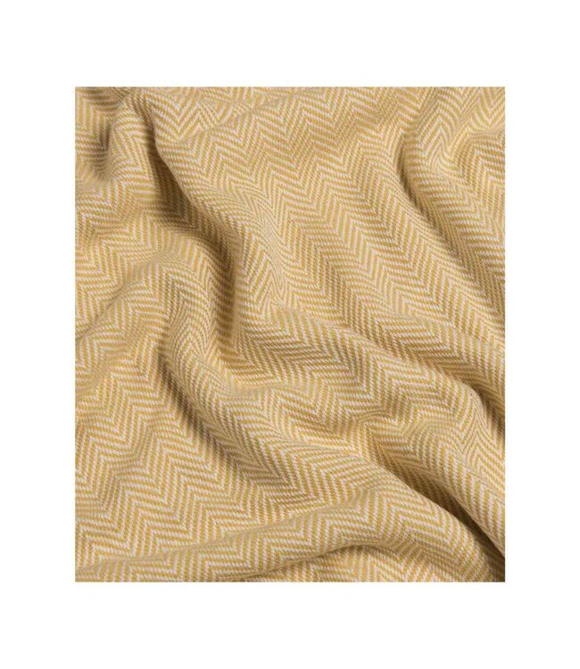 hamamdoek ZigZag yellow 220x170cm