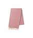 hamamdoek ZigZag dusty rose 220x170cm