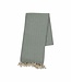 Lalay hamamdoek ZigZag almond green 220x170cm