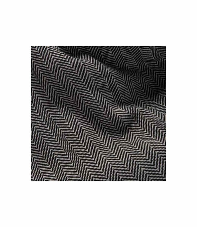 hamamdoek ZigZag black 180x100cm