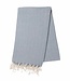 Lalay hamamdoek ZigZag air blue 220x170cm