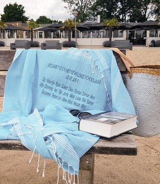 Hamams own Borduurservice hamamdoek / badjas