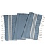 kleine hamamdoek Krem Sultan air blue 100x50cm