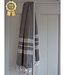 hamamdoek XL zwart 210x100cm