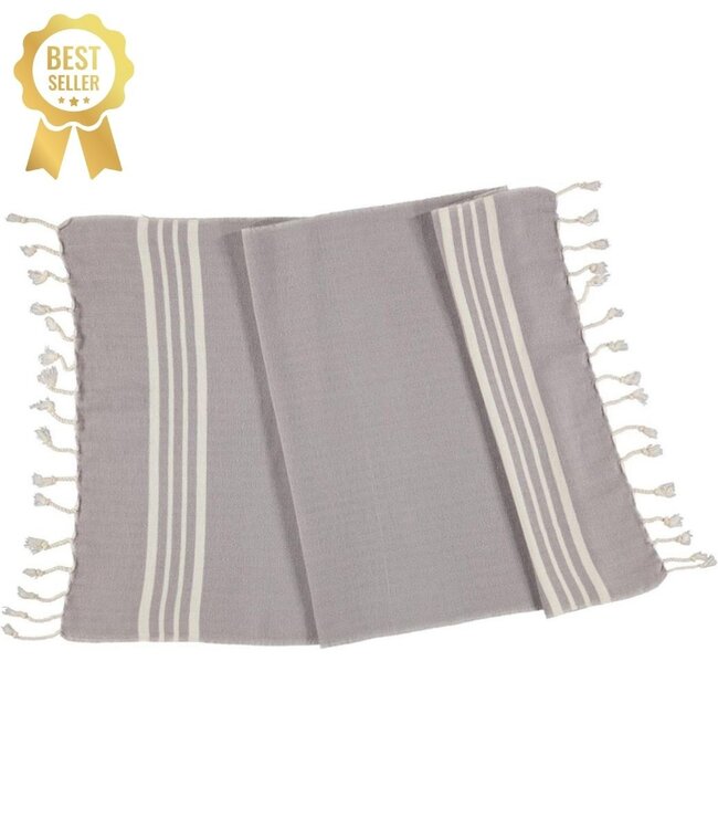 kleine hamamdoek Krem Sultan taupe 100x50cm