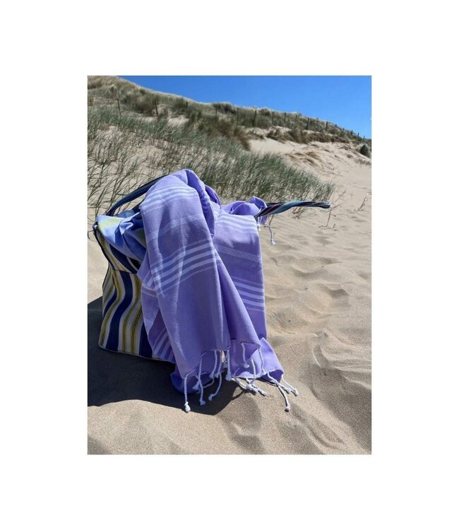 hamamdoek XL lila 210x100cm