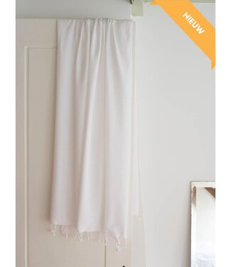 Ottomania hamamdoek XL effen wit