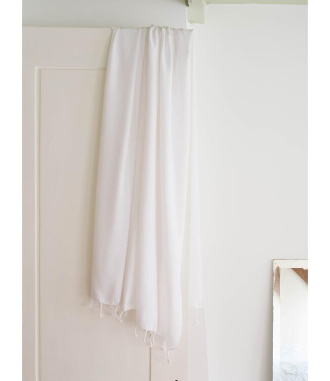 hamamdoek XL wit 210x100cm