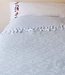 Ottomania zomersprei Bloem zeegroen 230x170cm