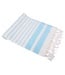 hamamdoek Aquastreeps light blue 190x90cm
