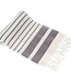 Hamams own pareo hamamdoek Aquastreeps aubergine brown